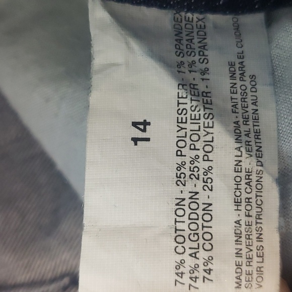 Jean Star Wide / Flare Leg Jeans sz 14 - Picture 6 of 6